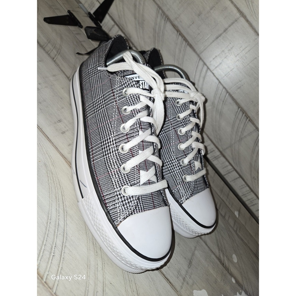CONVERSE Lift Plaid Low-Top A13881F Women's Size 11 Shoes